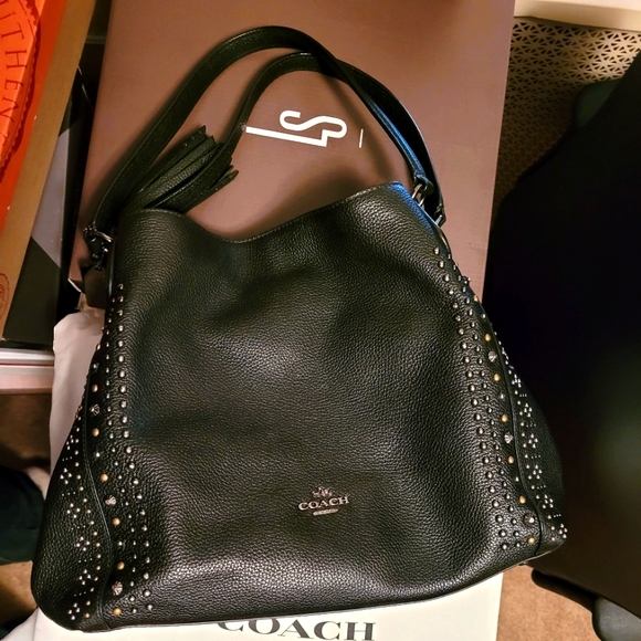 Coach Handbags - Coach Edie 31 with Bandana Rivets